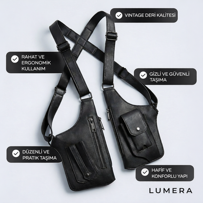 Lumera – Premium Deri Omuz Çantası
